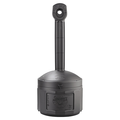 SMOKERS CEASE-FIRE RECEPTACLE DECO BLACK
